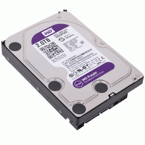 HDD WD SATA3 2Tb Purple Video 64Mb (WD20PURX)