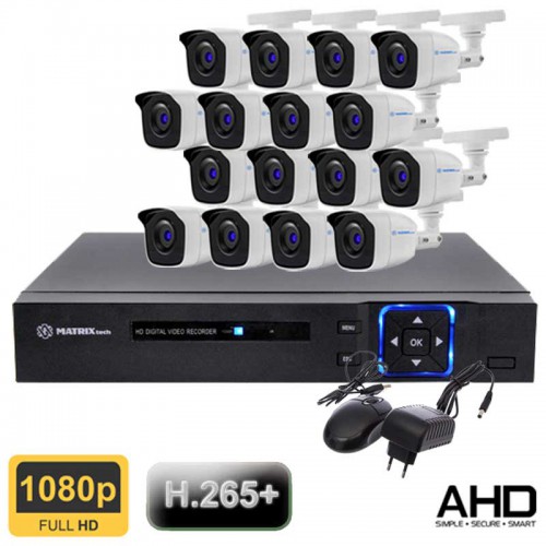 Комплект для улицы AHD 1080p 2mp FULL HD SUPER